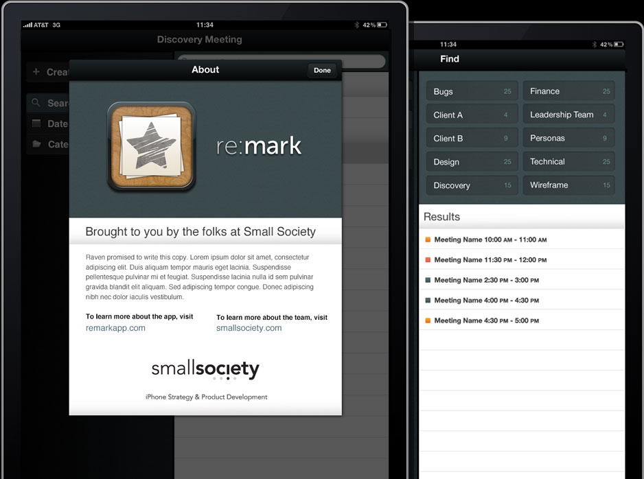 re:mark iPad App Set 1